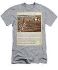 Page From a School Textbook Illustrating the Cultivation of the Potato Circa 1910 French School T-Shirt
