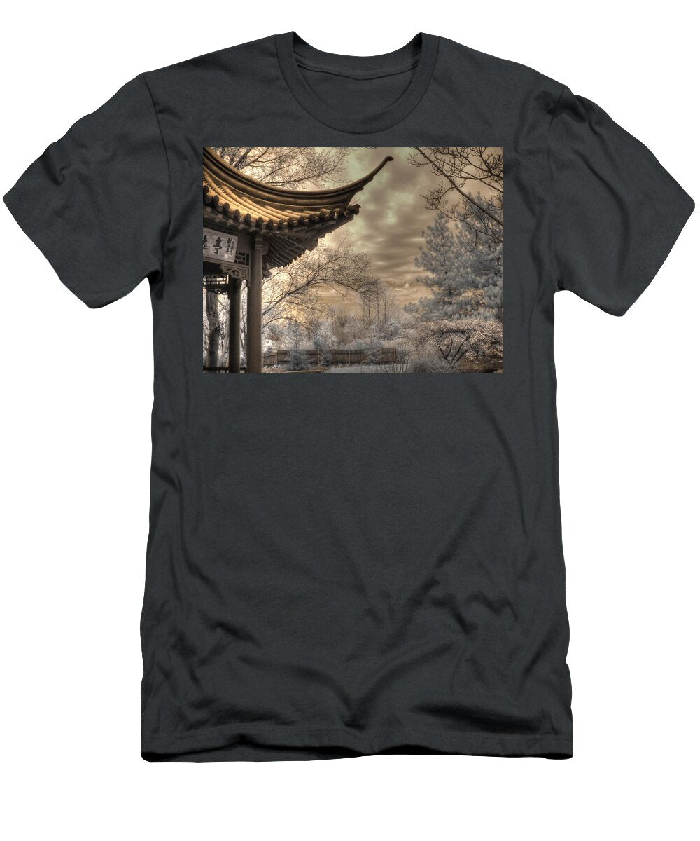 Pagoda Infrared Nanjing Friendship Garden Jane Linders T-Shirt