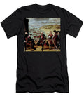 Painted Battles for Buen Retiro Cadizs Defense From the British in 1627 1634 Francisco De Zurbaran T-Shirt