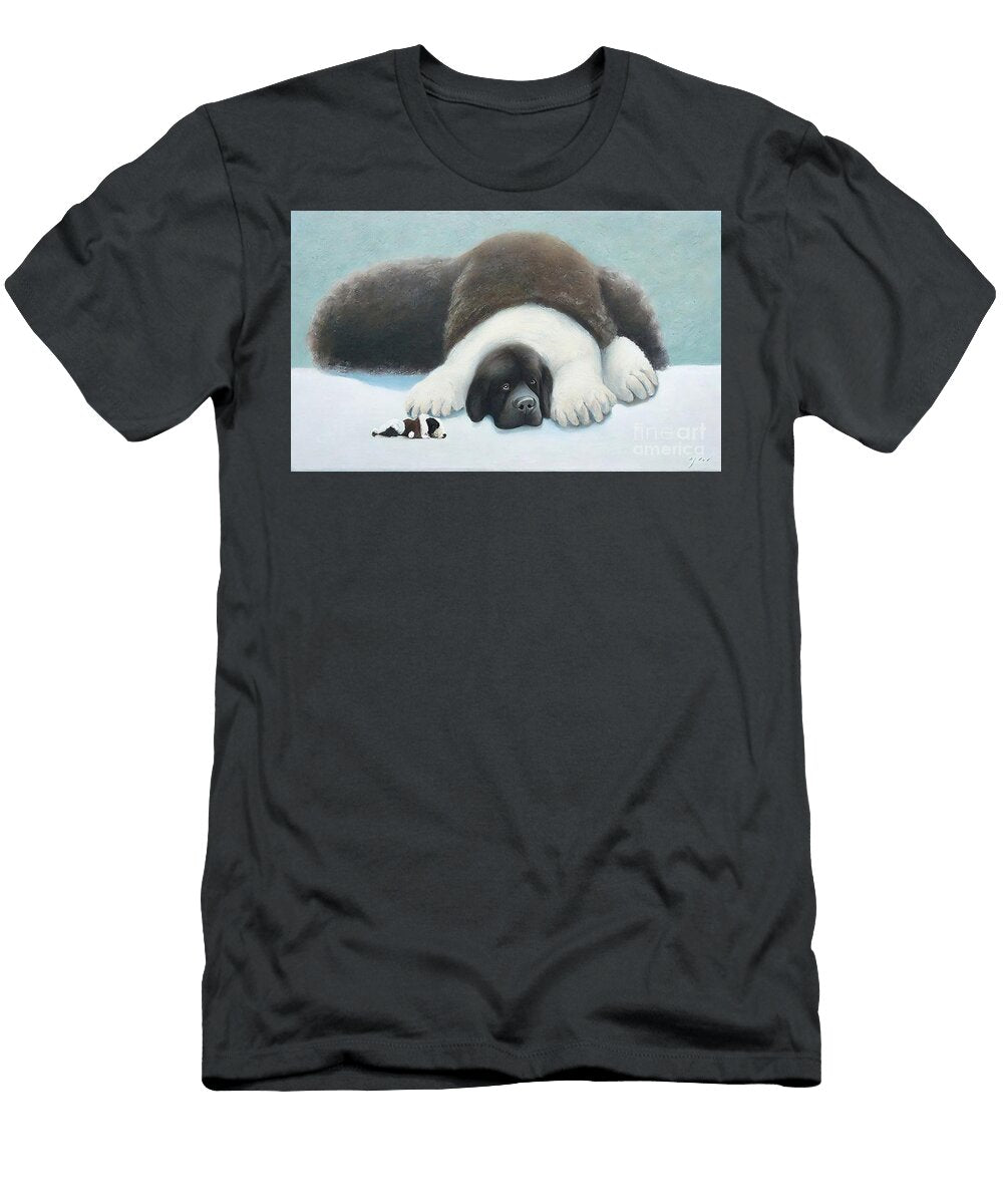 Painting Lecture Animal Nature Cute Snow Bear Mam N Akkash T-Shirt