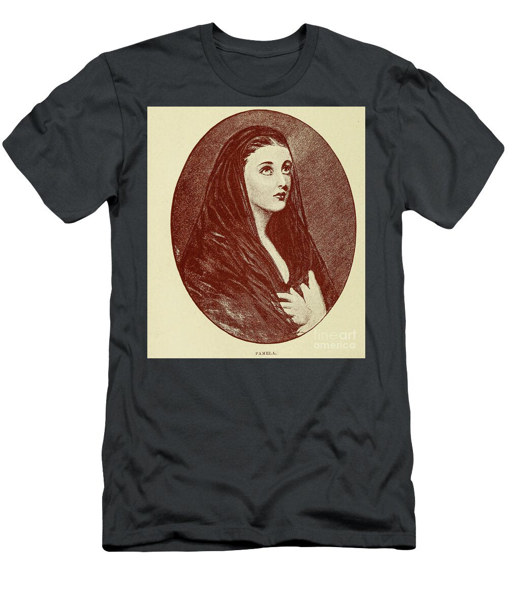 Pamela Lady Edward Fitzgerald K1 Historic Illustrations T-Shirt