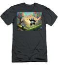 Panda Bear with Colorful Balloons 3 Jon Fennel T-Shirt