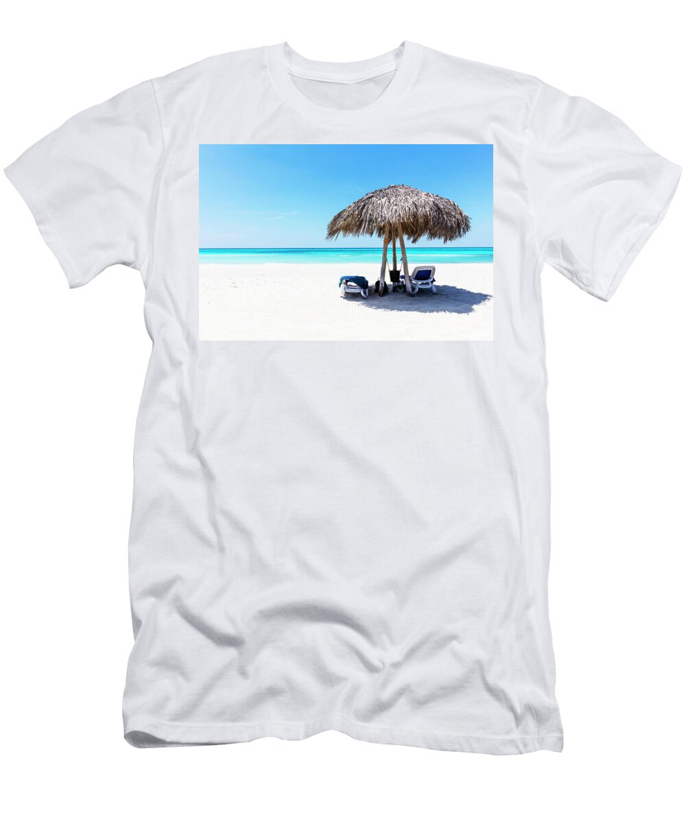 Paradise Beach Varadero Cuba Paul Thompson T-Shirt
