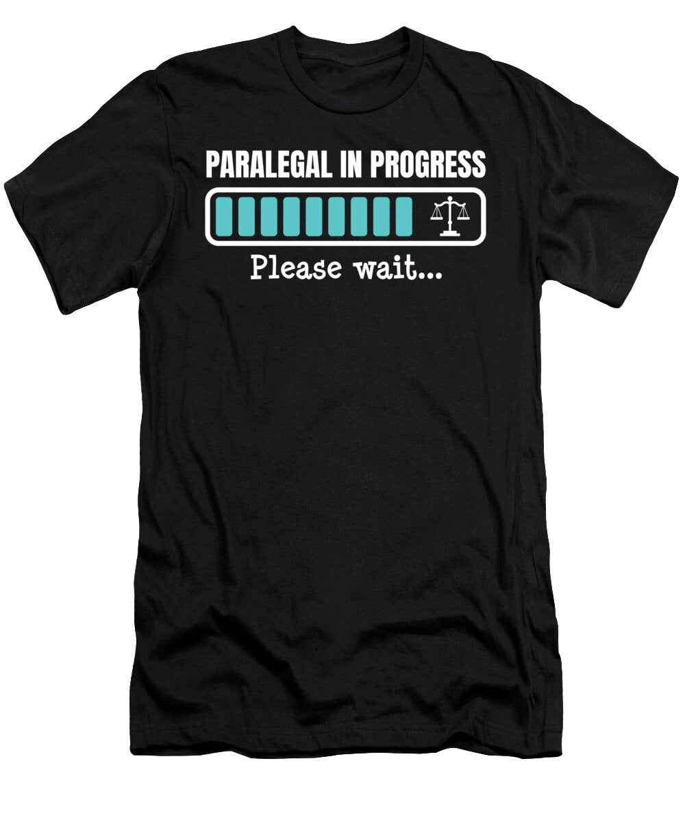 Paralegal in Progress Legal Assistant Attorney Florian Dold Art T-Shirt
