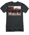 Parc Lafontaine Hockey Rink Painting Montreal East Winter City Scene Quebec Art C Spandau Carole Spandau T-Shirt
