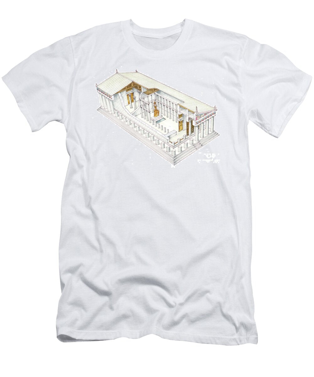 Parthenon Athens Fernando Aznar Cenamor T-Shirt