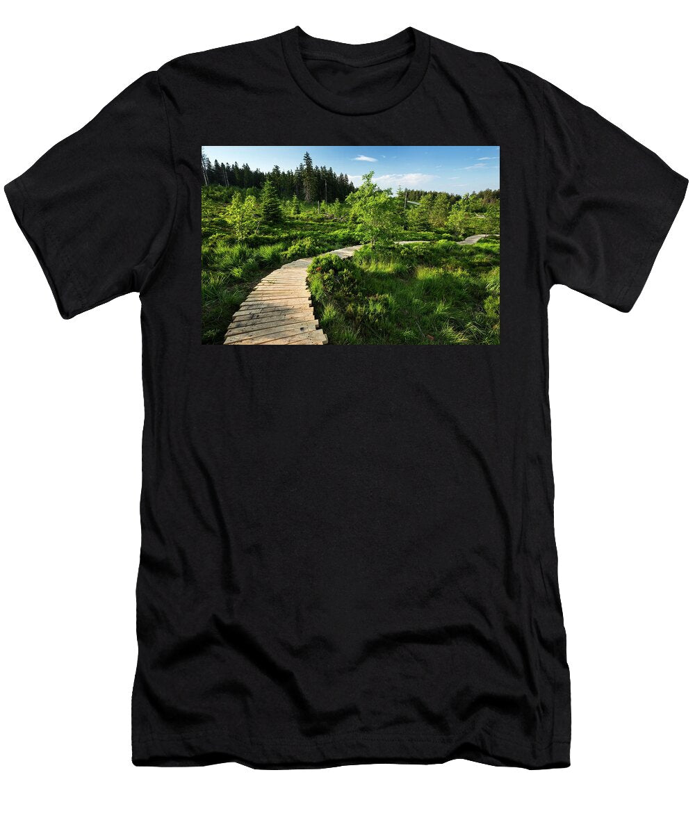 Path Black Forest Natl Pk Germany Reinhard Schmid T-Shirt