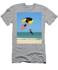 Patriotic Beach Landing in Ocean City Bill Swartwout T-Shirt
