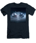 Patriots Vs Seahawks Helmets Wes and Dotty Weber T-Shirt