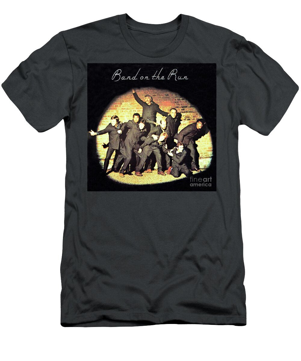 Paul Maccartneys Band on the Run Album Cover David Lee Thompson T-Shirt
