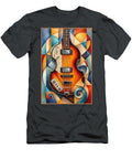 Paul Mccartney Geometric Hofner Bass Guitar Mal Bray T-Shirt