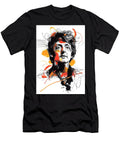 Paul Mccartney Musican Vibrant Portrait Art of a Famous Person Jennifer Moore T-Shirt
