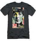 Paul Mccartney Pop Art Collage Kc Jones T-Shirt