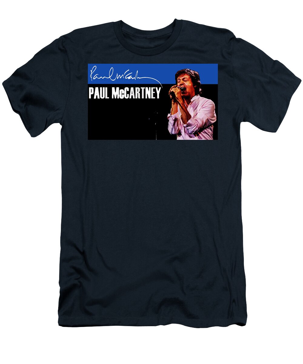 Paul Mccartney Singing Live Unggah Faa T-Shirt