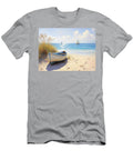 Peaceful Beach with Sailboats Scott Van Osdol T-Shirt