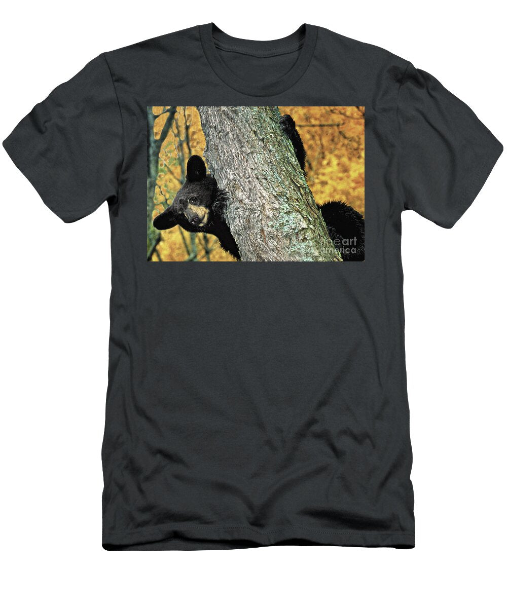 Peek a Boo Boo Bear Timothy Flanigan T-Shirt