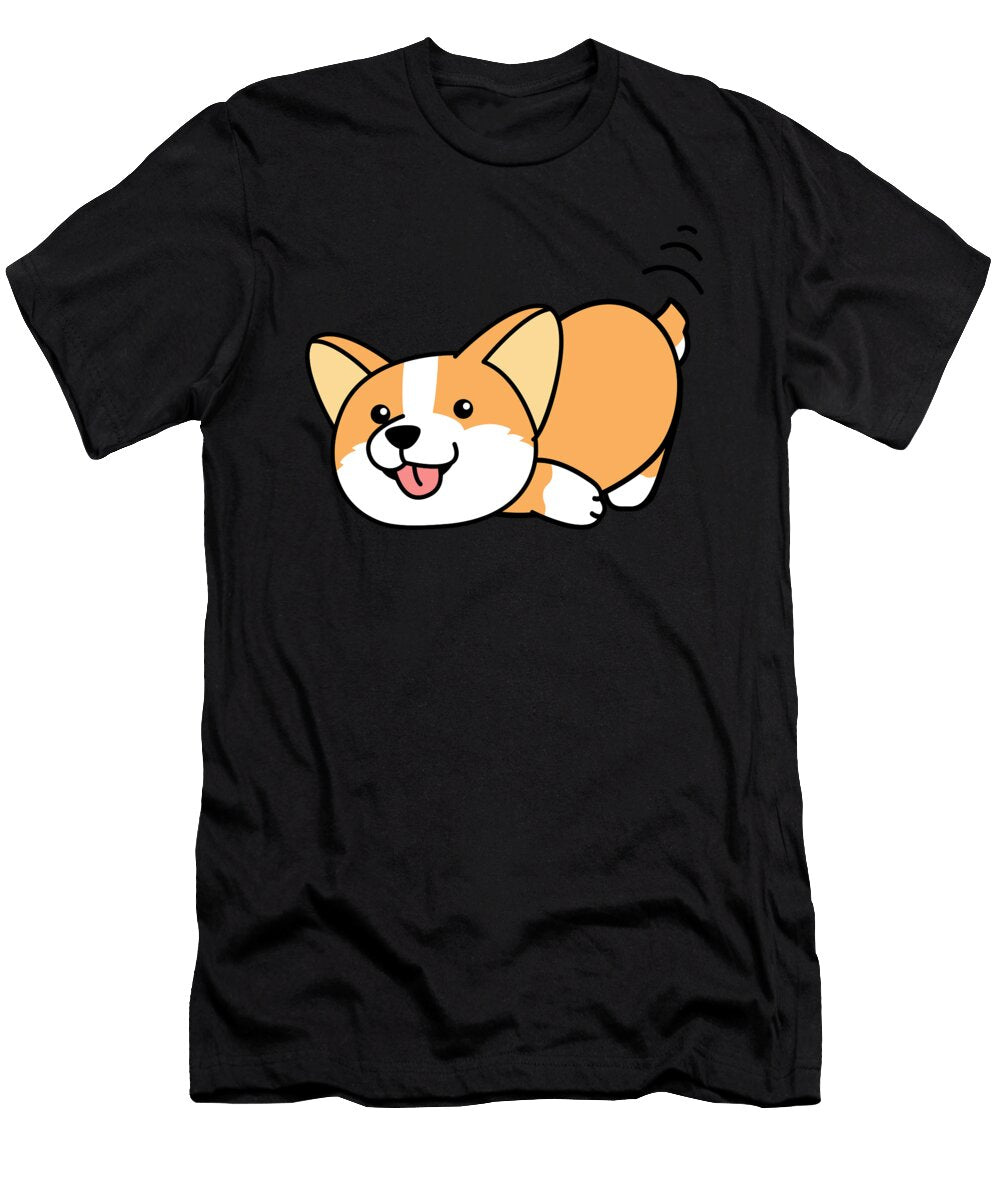 Pembroke Welsh Corgi Wifi Dog Owner Pet Animal Gift Thomas Larch T-Shirt