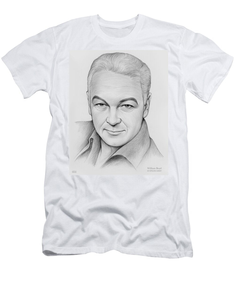 Pensive Elderly Gentleman Portrait Greg Joens T-Shirt