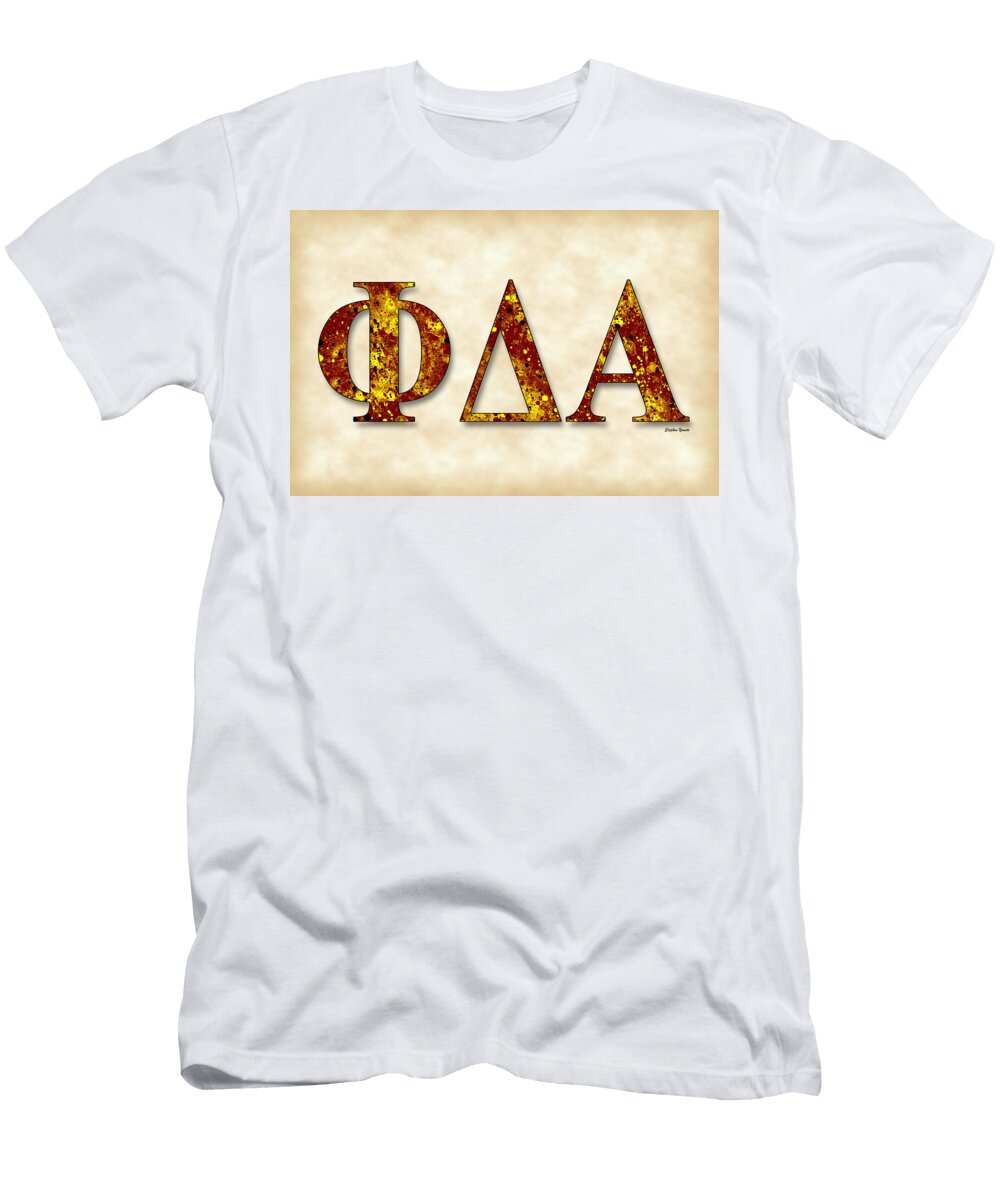 Phi Delta Alpha Parchment Stephen Younts T-Shirt
