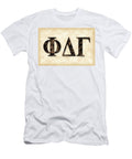 Phi Delta Gamma Parchment Stephen Younts T-Shirt