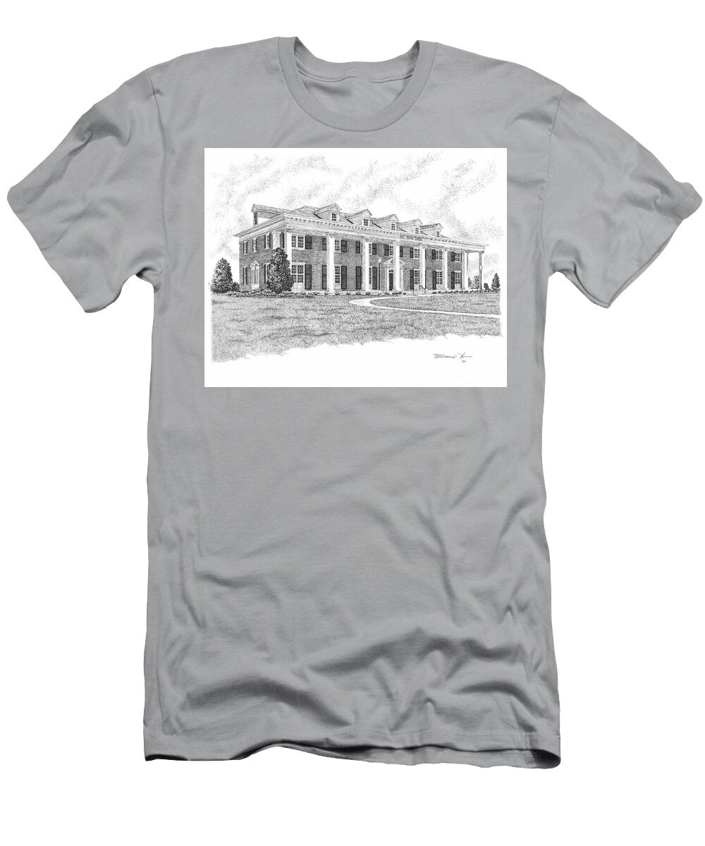 Phi Delta Theta Fraternity House University of Alabama Tuscaloosa Stephanie Huber T-Shirt