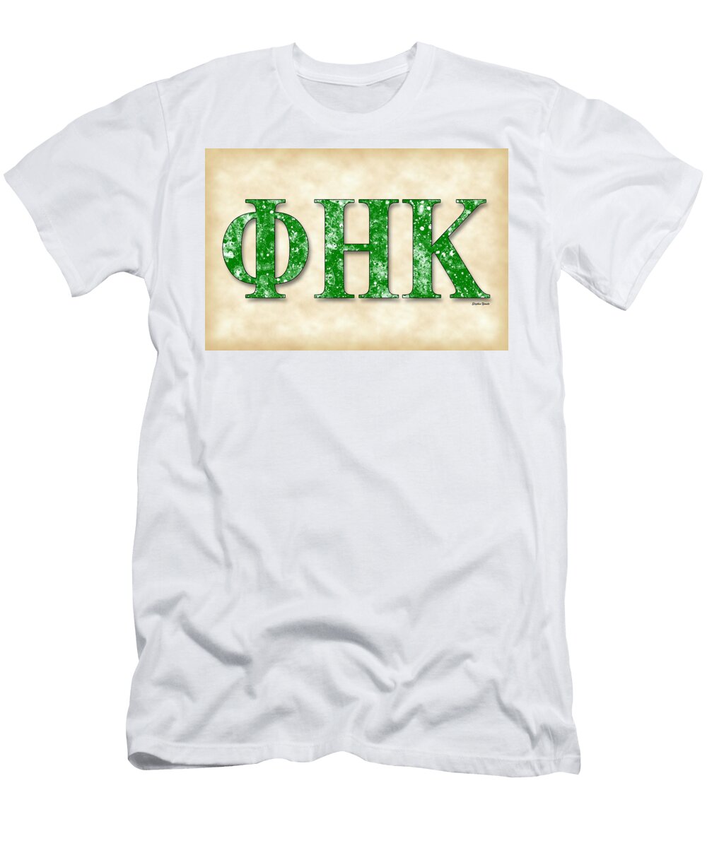 Phi Eta Kappa Parchment Stephen Younts T-Shirt