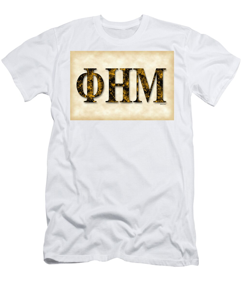 Phi Eta Mu Parchment Stephen Younts T-Shirt
