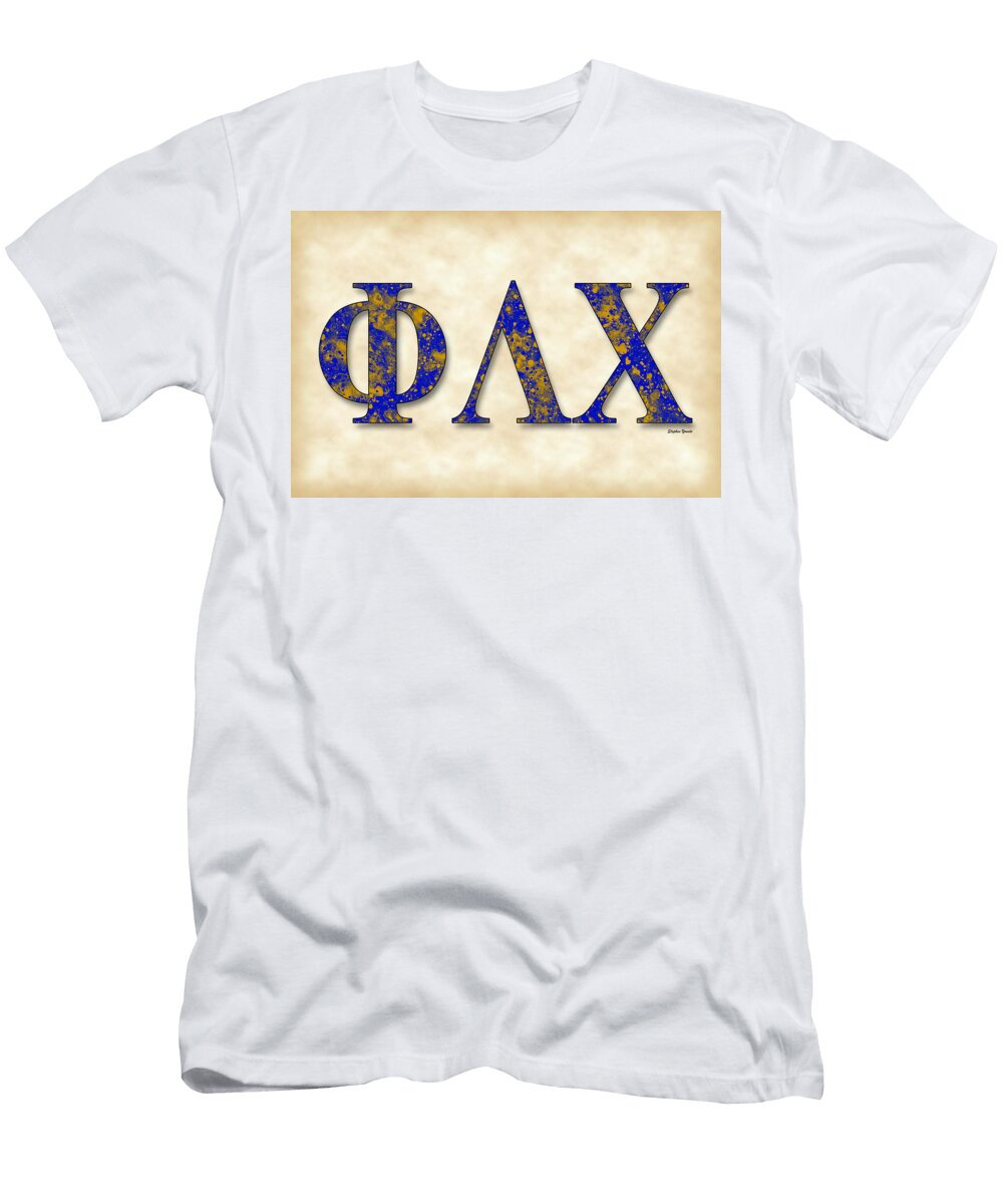 Phi Lambda Chi Parchment Stephen Younts T-Shirt