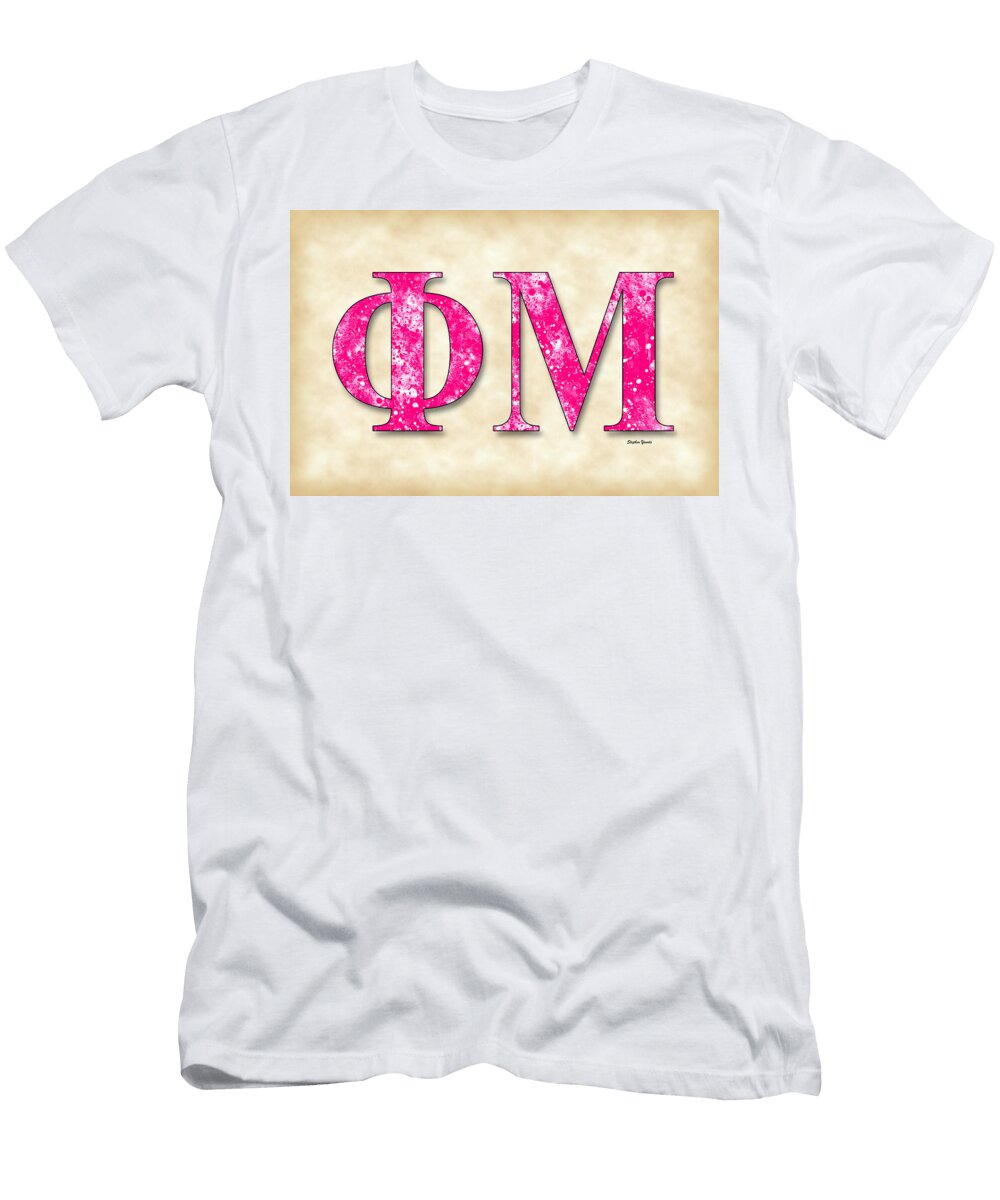 Phi Mu Parchment Stephen Younts T-Shirt