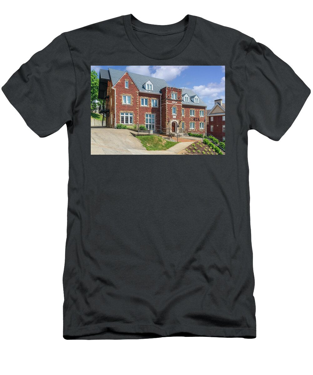 Phi Sigma Kappa Fraternity House Wvu Morgantown West Virginia Steven Heap T-Shirt