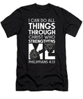 Philippians 4 13 Typography Shirtom T-Shirt