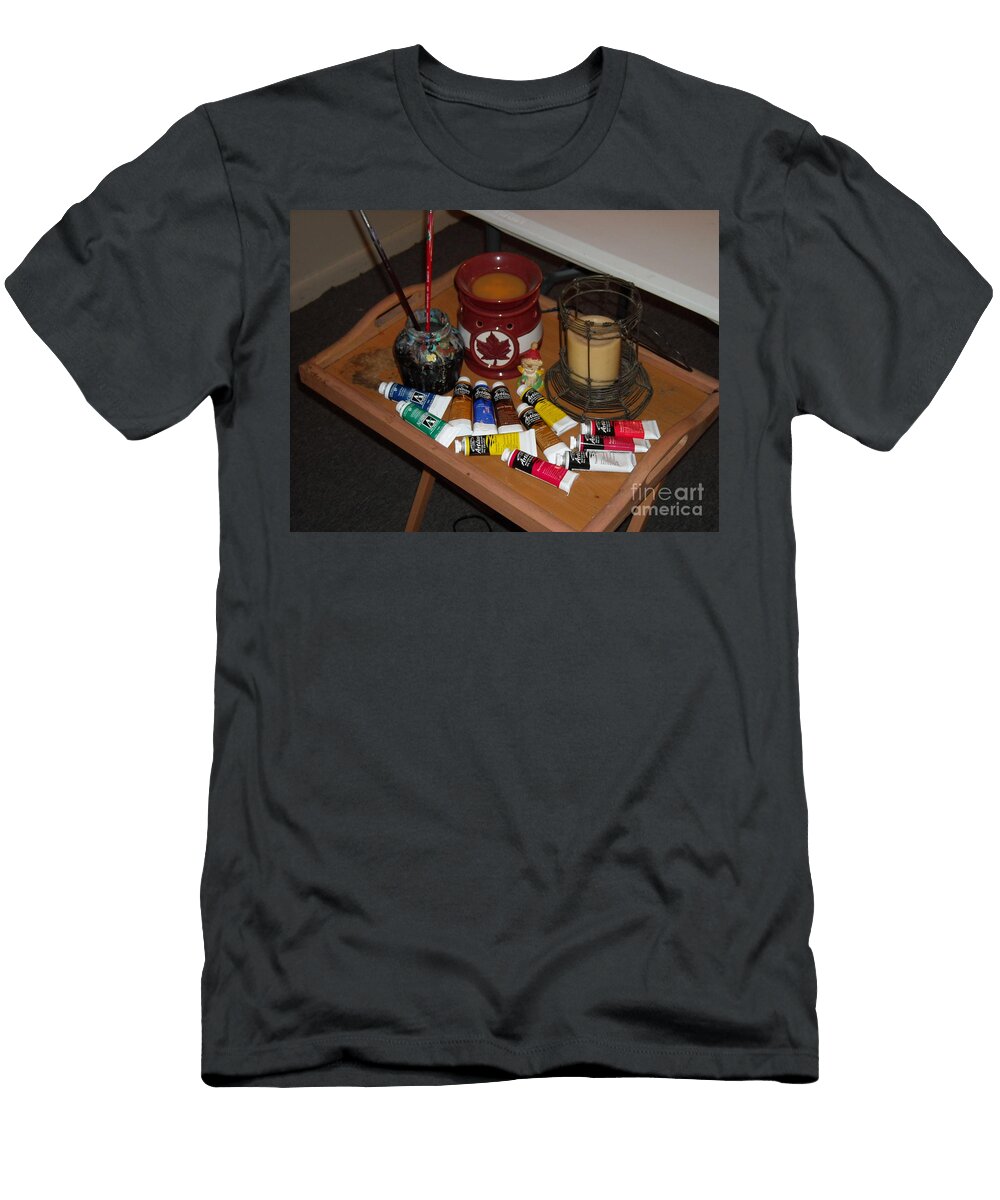 Photograph of a Artist Still Life Timothy Draper T-Shirt
