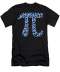 Pi Day Blue Leopard Print Trendy Pattern Math Teacher Student Mathematics Symbol 314 Day Class Celebration March 14th Women Gift Sifou Store T-Shirt
