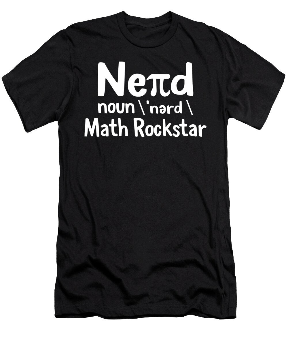 Pi Day Math Rock Star Nerd Definition Mathematics Teacher Student Rock Music Lover Tumblr Grunge 314 Day Celebration Gift Sifou Store T-Shirt