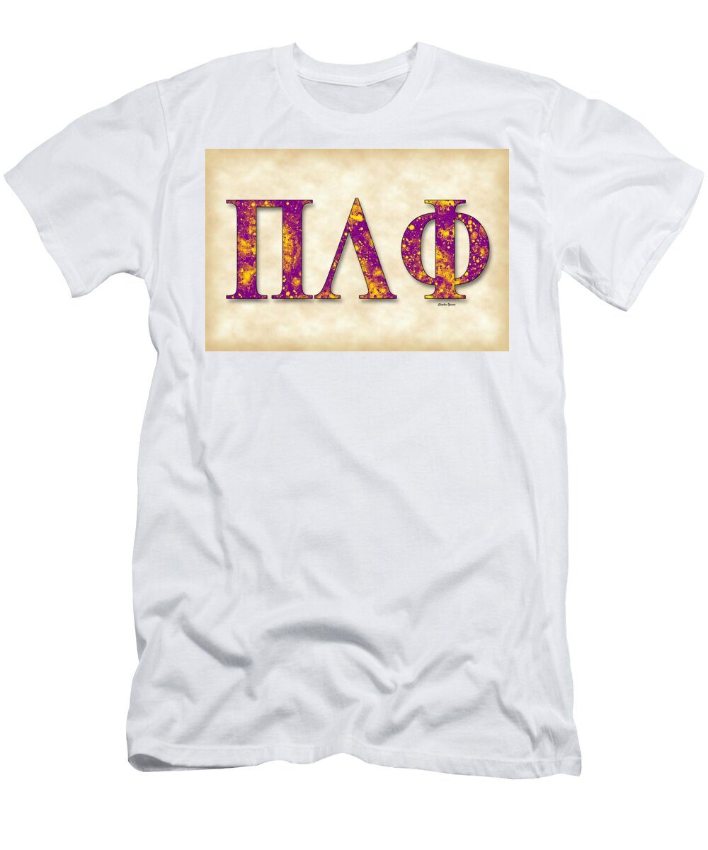 Pi Lambda Phi Parchment Stephen Younts T-Shirt