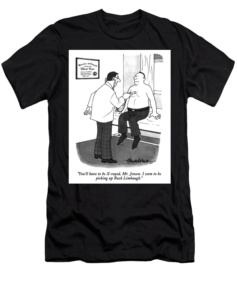 Picking Up Rush Limbaugh Jb Handelsman T-Shirt