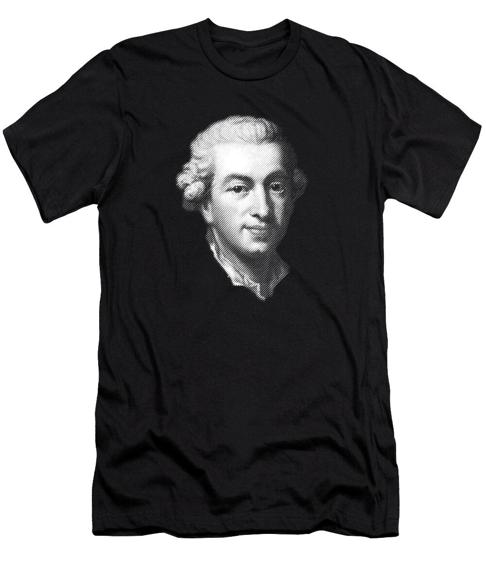 Pierre Simon Laplace Portrait Cu Biz T-Shirt