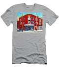 Pierrette Patates Verdun Montreal Street Hockey Scene Winter in the City Canadian Art Carole Spandau Carole Spandau T-Shirt