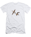 Pintails in Flight 2 Whispering Peaks Photography T-Shirt
