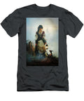 Pirate Girl with Little Dragon Mindscape Arts T-Shirt