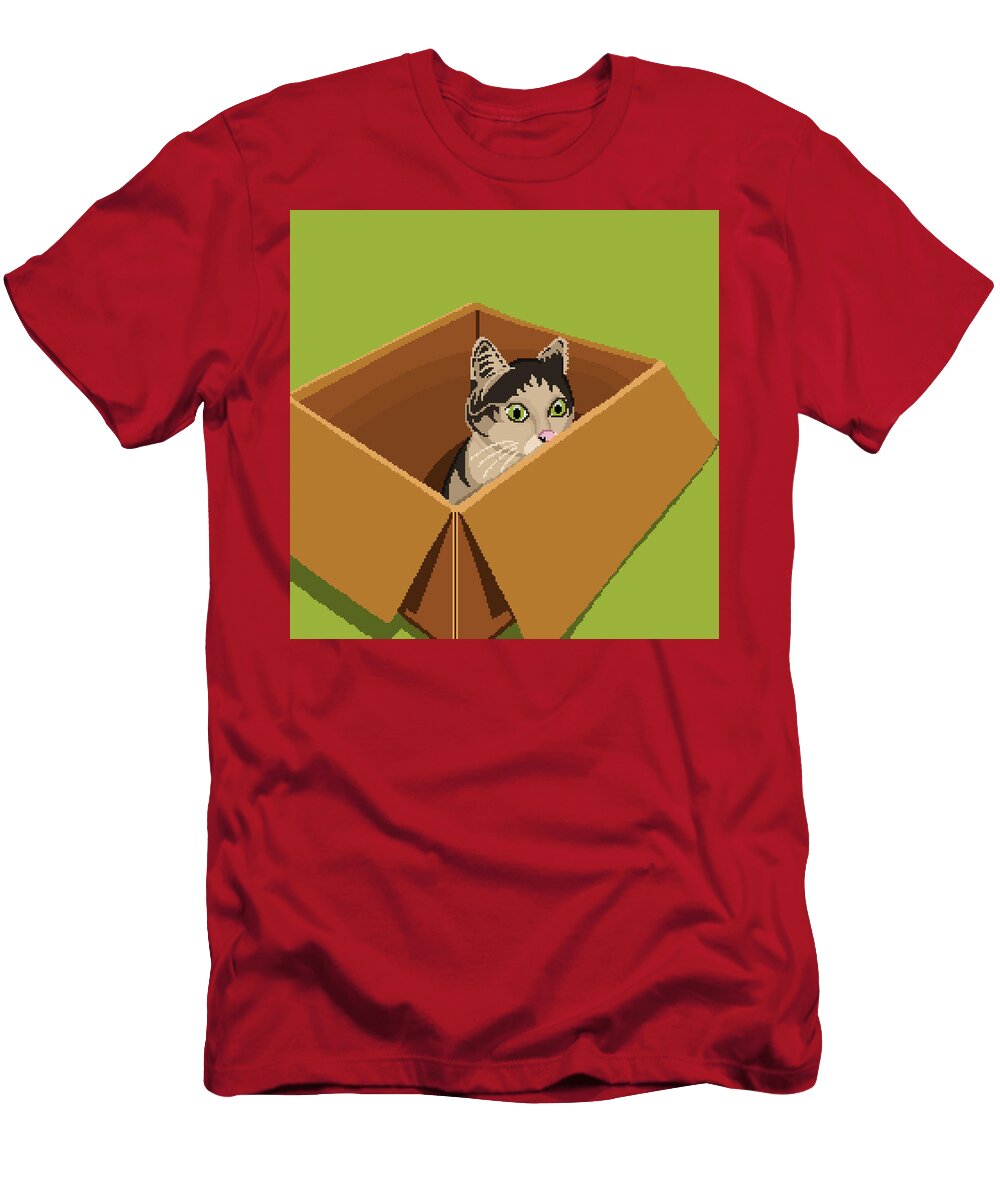Pixel Cat Marcus Sergeant T-Shirt
