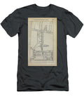 Plan of South Kensington Museum M5 Historic Illustrations T-Shirt