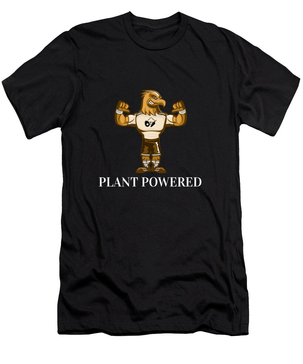 Plant Powered Fitness Eagle Omar Abdalla T-Shirt