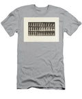 Plate 205 Carrying and Stooping with Vase 1885 Collotype on Paper Eadweard Muybridge T-Shirt