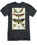Plate I Common Moths of England I2 Historic Illustrations T-Shirt