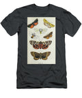 Plate Iii Common Moths of England I1 Historic Illustrations T-Shirt