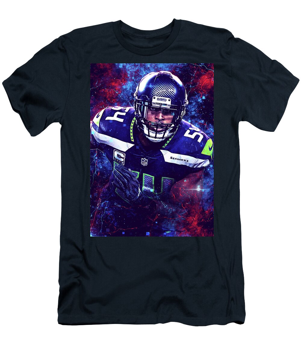 Player NFL Seattle Seahawks Player Bobby Wagner Bobbywagner Bobby Wagner Bobbyjosephwagner Bobby Jos Wrenn Huber T-Shirt