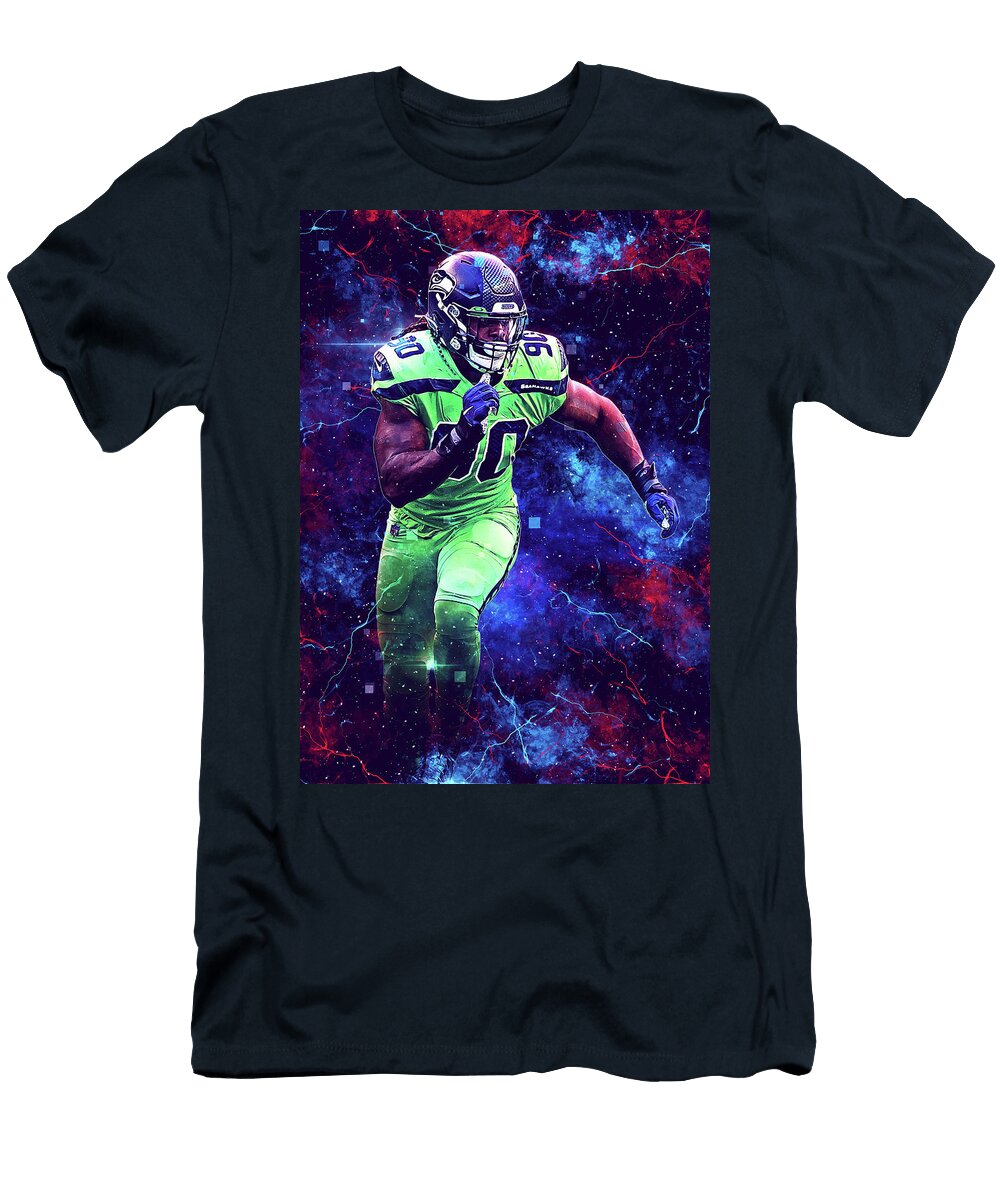 Player Seattle Seahawks Player Jadeveon Clowney Jadeveonclowney Jadeveon Clowney Jadeveondavarusclow Wrenn Huber T-Shirt