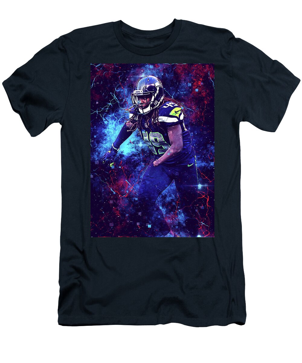 Player Shaquem Griffin Shaquemgriffin Shaquem Griffin Seattle Seahawks Player American Football Seat Wrenn Huber T-Shirt