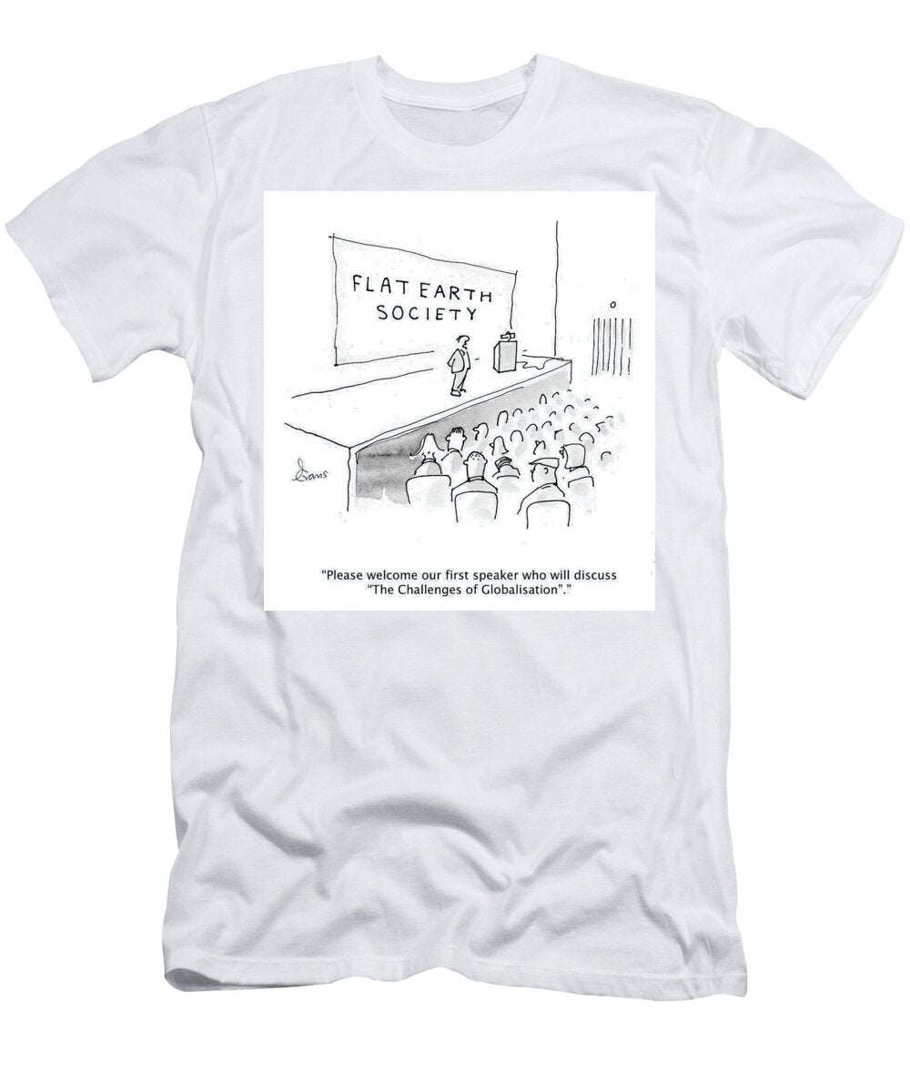 Please Welcome Our First Speaker Who Will Discuss the Andrew Evans T-Shirt